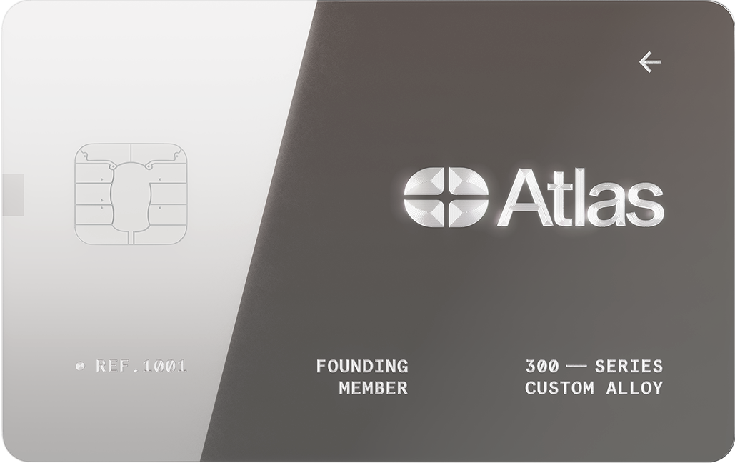 Front of the Atlas Card